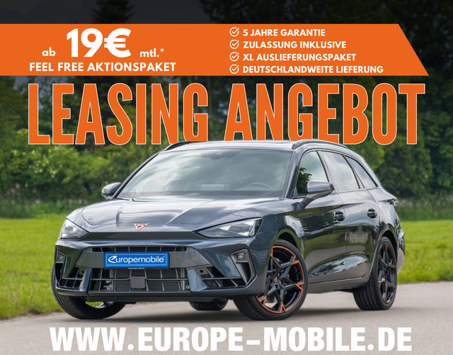 Cupra Leon - Sportstourer VZ 2.0 TSI 245 kW DSG (Leasingaktion) PANO/NAV/AHK/SIDE/MATRIX/SENNH./UVM.