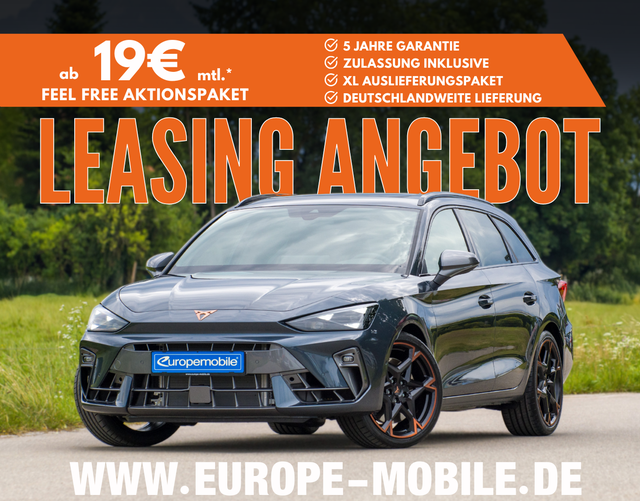 Cupra Leon - Sportstourer VZ 2.0 TSI 245 kW DSG (Leasingaktion) PANO/NAV/AHK/SIDE/MATRIX/SENNH./UVM.
