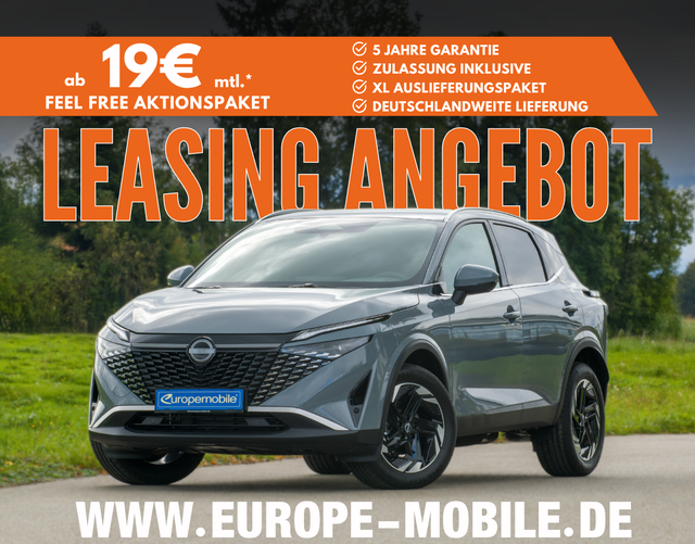Nissan Qashqai - 2025 H2 N-Connecta MHEV 158 Xtronic (Leasingaktion) WINTER-PAKET/LED/PROPILOT-NAV/360/UVM.
