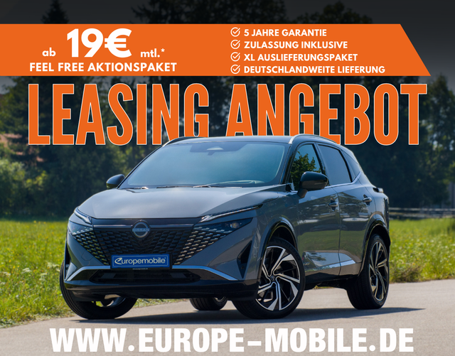 Nissan Qashqai - 2025 H9 Tekna+ Plus 1.5 l e-POWER 140 kW (190 PS) Automatik - Vollausstattung! (Leasingaktion)