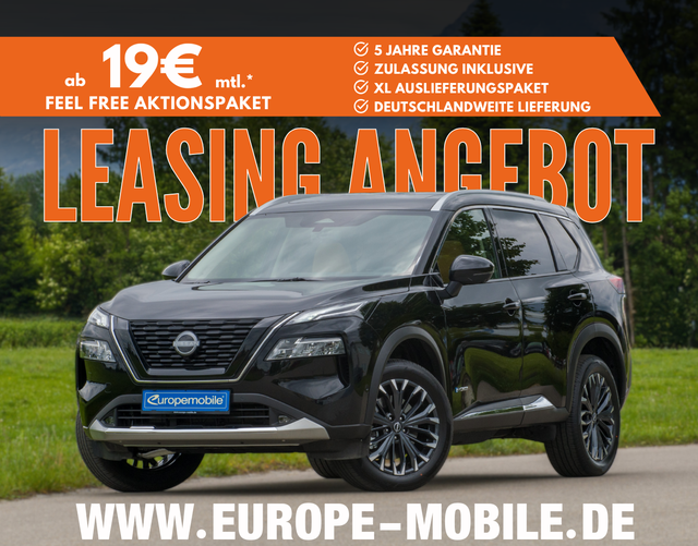 Nissan X-Trail - H9 Tekna 1.5 e-POWER e-4ORCE 157kW 4x4 (Leasingaktion) LEDER/PANO/BOSE/MEMORY/NAV/PILOT/LED/UVM.