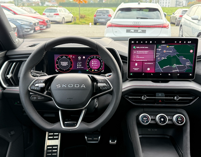 Innenraum Skoda Kodiaq 2026 H3 SPORTLINE 130 KOMFORT 2.0 TDI 142kW DSG 4x4