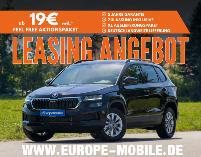 Skoda Karoq - SELECTION 2026 1.5 TSI 110kW DSG (Leasingaktion) AHK/PARK/WINTER/KESSY/230V/4J.GARA./TRANSPORT/UVM.