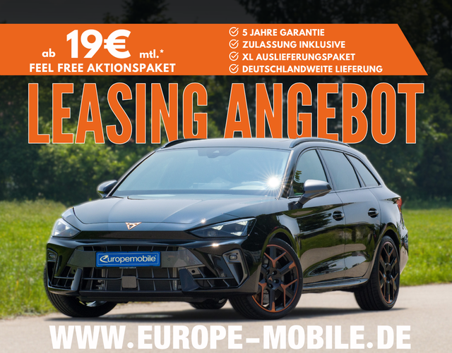 Cupra Leon - Sportstourer VZ EXTREME 2.0 TSI 245 kW DSG 4DRIVE (Leasingaktion) AKEBONO/PANO/NAV/AHK/INTELLI/MATRIX/5J.GARANTIE/SENN/UVM.