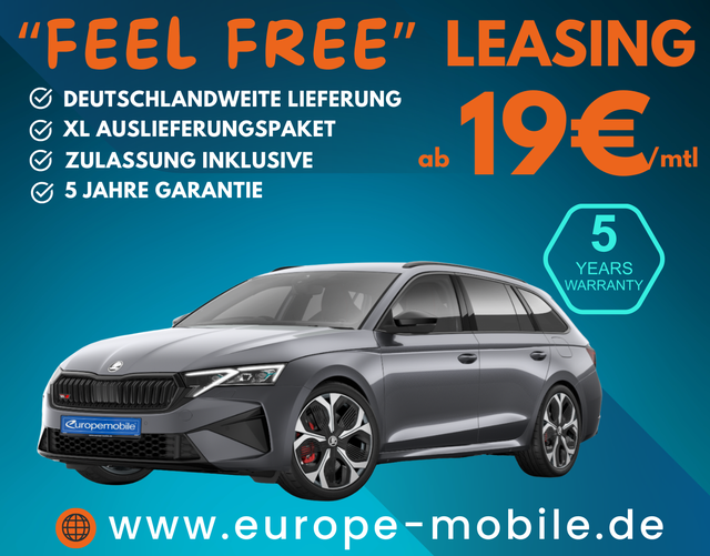 Skoda Octavia Combi - 2026 H6 RS TOP 2.0 TSI 195kW DSG (Leasingaktion) NAV/MATRIX/PANO/AHK/EASY/HEADUP/WINTER/360/UVM.
