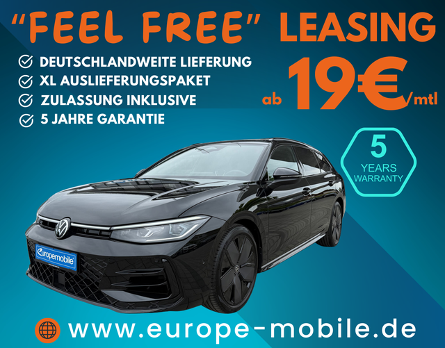 Volkswagen Passat Variant - 2026 R-Line 2.0 TDI SCR 4MOTION 193 DSG (Leasingaktion) MATRIX/PANO/HEAD/NAV/AHK/19