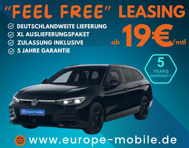 Volkswagen Passat Variant - 2026 R-Line 2.0 TDI SCR 4MOTION 193 DSG (Leasingaktion) IQ.DRIVE/MATRIX/HEAD/NAV/DCC/STH/HARMANN/AHK/UVM.