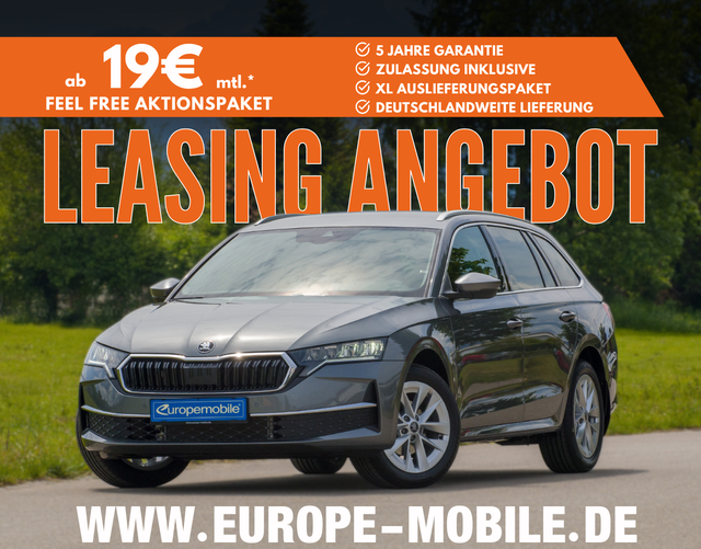Skoda Octavia Combi - H14 SELECTION 1.5 TSI mHEV 110kW DSG (Leasingaktion) NAV/EASY.OPEN/ASSISTENZ/KAM/5J.GARAN,/UVM