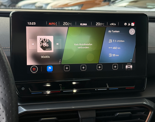 Touchscreen Display Cupra Formentor 1.5 TSI 150 PS DSG