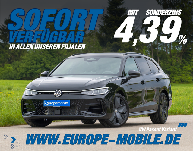 Volkswagen Passat Variant - 2026 R-Line 2.0 TDI SCR 4MOTION 193 DSG (Lager) MATRIX/STANDHEIZ/HEAD/NAV15/19