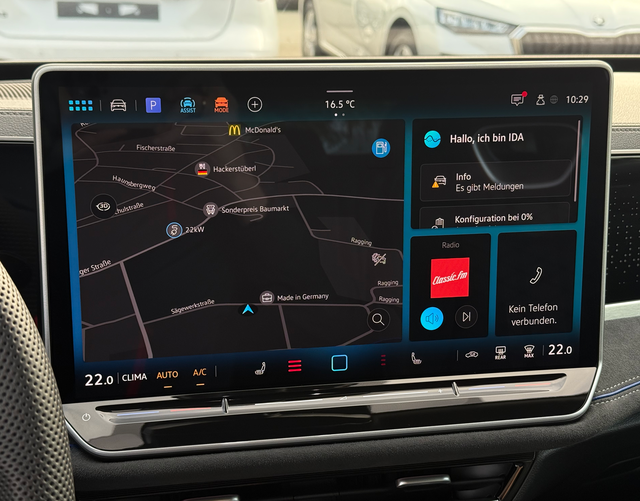 Touchscreen Display Volkswagen Passat Variant 2026 R-Line 2.0 TDI SCR 4MOTION 193 DSG