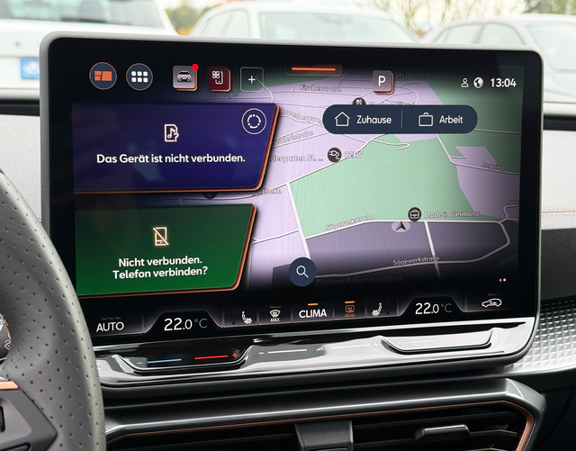 Touchscreen Display Cupra Leon Sportstourer VZ 2.0 TSI 245 kW DSG 4DRIVE