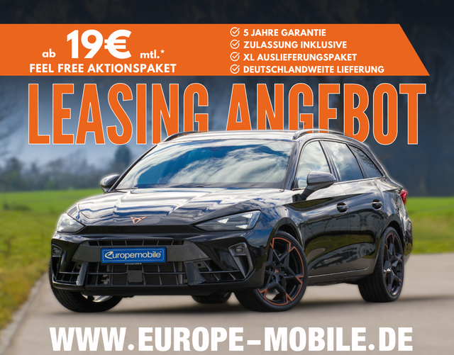 Cupra Leon - Sportstourer VZ 2.0 TSI 245 kW DSG 4DRIVE (Leasingaktion) PANO/NAV/AHK/INTELLI/MATRIX/5J.GARANTIE/UVM.
