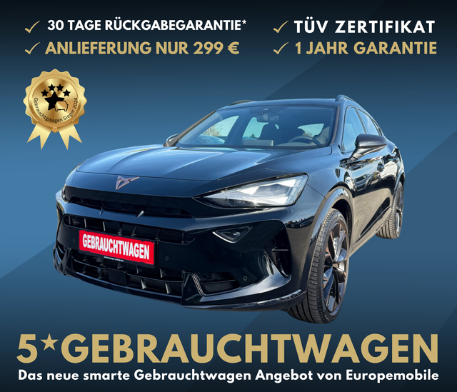Cupra Formentor - VZ 2.0 TSI 333 DSG 4Drive MATRIX/WR/PANO/EASY/AHK/MEMORY/WINTER/UVM.