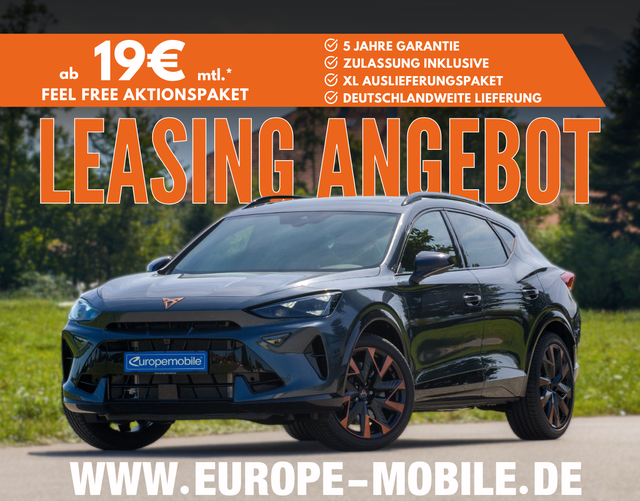 Cupra Formentor - VZ 2.0 TSI 333 DSG 4Drive (Leasingaktion) SENN/MATRIX/PANO/EASY/AHK/MEMORY/WINTER/UVM.