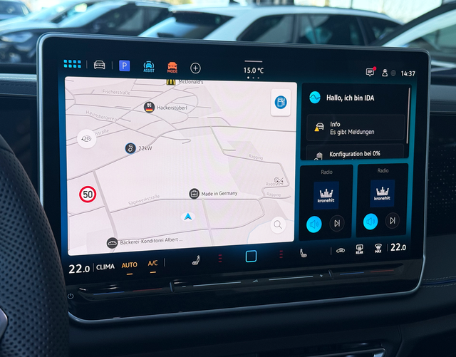 Touchscreen Display Volkswagen Tiguan 2026 H3 R-LINE 2.0 TDI SCR 193 DSG 4MOTION