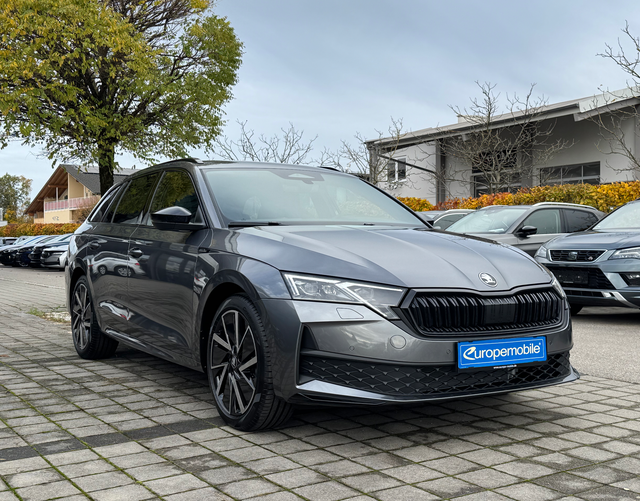 Vorne Skoda Octavia Combi 2026 SPORTLINE 1.5 TSI 110 kW mHEV DSG