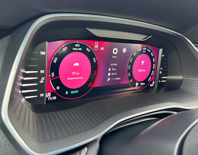 Digitales Cockpit Skoda Octavia Combi 2026 SPORTLINE 1.5 TSI 110 kW mHEV DSG