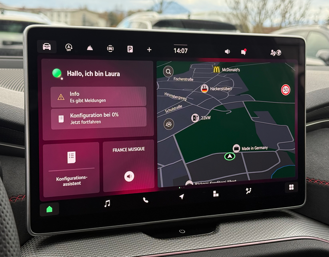 Touchscreen Display Skoda Kodiaq 2026 H10 RS 2.0 TSI 195kW 4x4 DSG