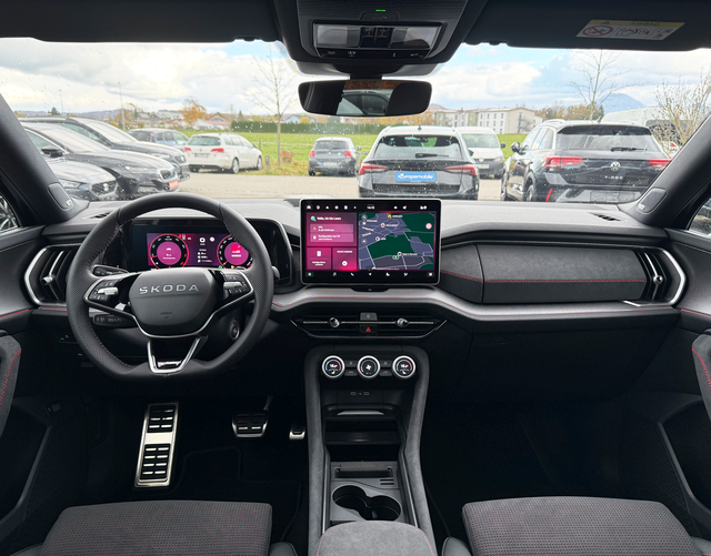 Innenraum Skoda Kodiaq 2026 H10 RS 2.0 TSI 195kW 4x4 DSG