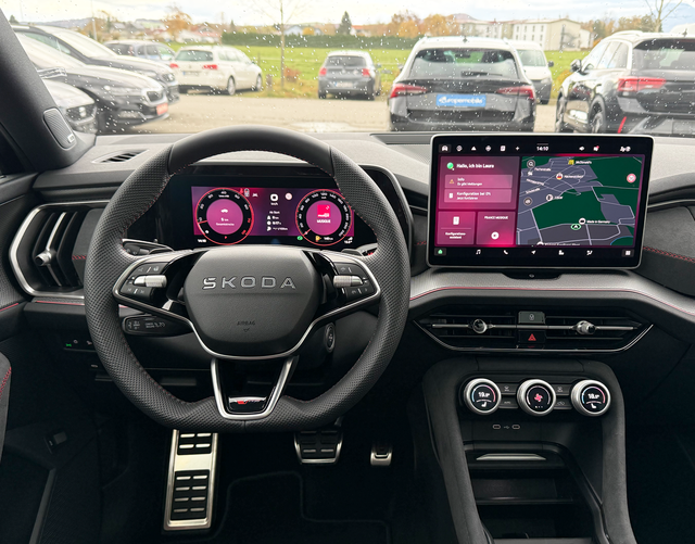 Innenraum Skoda Kodiaq 2026 H10 RS 2.0 TSI 195kW 4x4 DSG