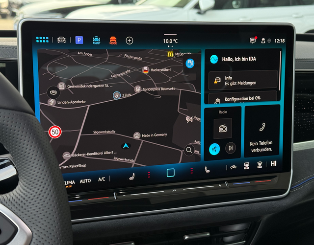 Touchscreen Display Volkswagen Passat Variant 2026 R-Line 2.0 TDI SCR 4MOTION 193 DSG