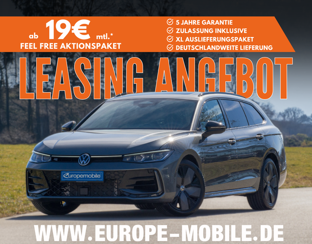 Volkswagen Passat Variant - 2026 R-Line 2.0 TDI SCR 4MOTION 193 DSG (Leasingaktion) NAV15