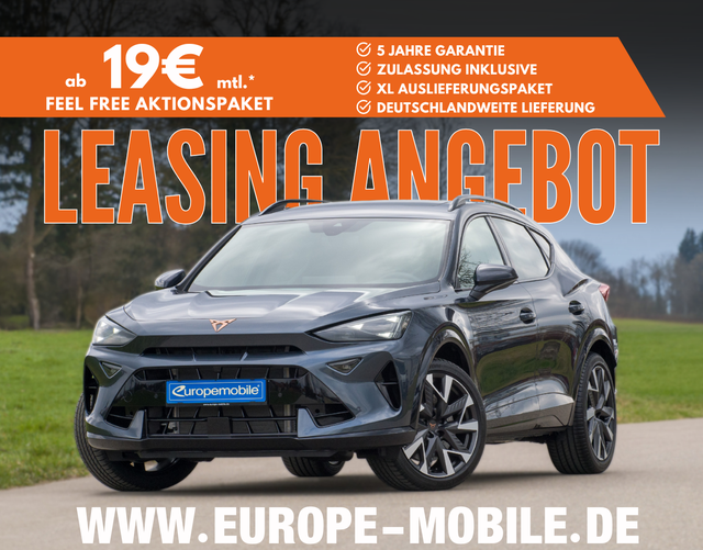 Cupra Formentor - VZ 2.0 TSI 333 DSG 4Drive (Leasingaktion) SENN/MATRIX/PANO/EASY/AHK/MEMORY/WINTER/UVM.