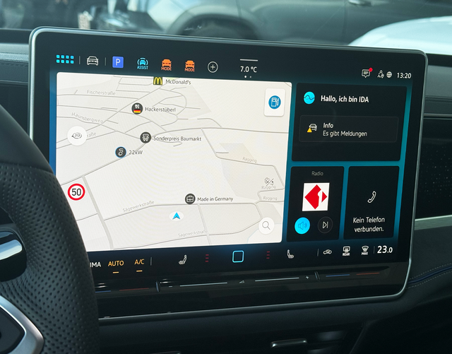Touchscreen Display Volkswagen Passat Variant 2026 R-Line 2.0 TDI SCR 4MOTION 193 DSG