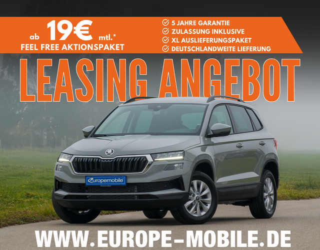 Skoda Karoq - SELECTION 1.5 TSI 110kW DSG (Leasingaktion) AHK/PARK/WINTER/KESSY/230V/4J.GARA./TRANSPORT/UVM.