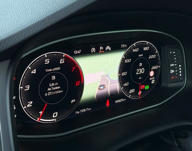 Digital Cockpit Seat Ateca FR Dinamica