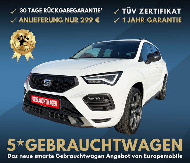 Seat Ateca - FR Dinamica|1.5 TSI 150 DSG|NAV|VIRTUAL|LED|CAM|SHZ|5-J.GAR|19