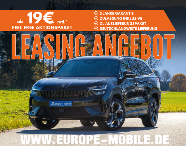 Skoda Kodiaq 2026 H10 RS 2.0 TSI 195kW 4x4 DSG (Leasingaktion) 