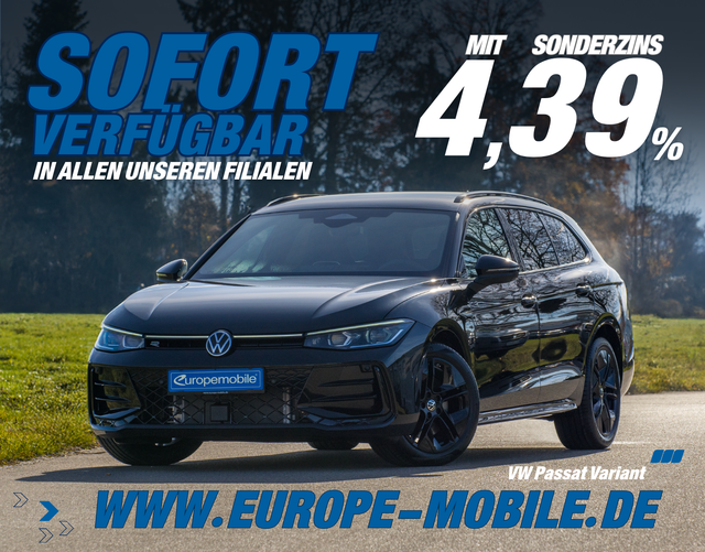 Volkswagen Passat Variant - 2026 R-Line 2.0 TDI SCR 4MOTION 193 DSG (Vorlauf) IQ.DRIVE/MATRIX/HEAD/NAV/DCC/STH/HARMANN/AHK/UVM.