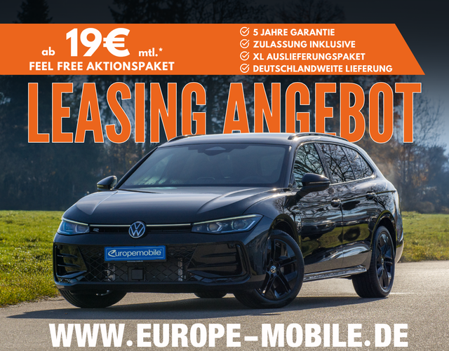 Volkswagen Passat Variant - 2026 R-Line 2.0 TDI SCR 4MOTION 193 DSG (Leasingaktion) IQ.DRIVE/MATRIX/HEAD/NAV/DCC/STH/HARMANN/AHK/UVM.
