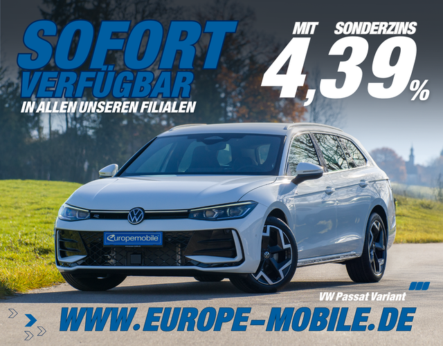 Volkswagen Passat Variant - 2026 R-Line 2.0 TDI SCR 4MOTION 193 DSG (Lager) NAV15