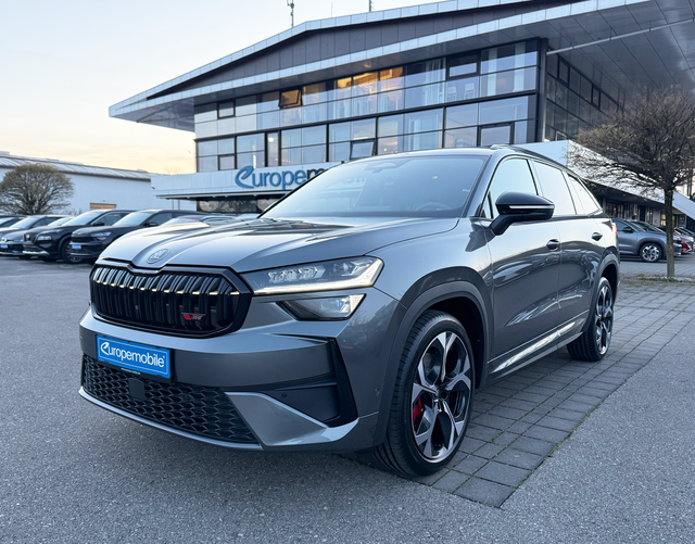 Skoda Kodiaq - 2026 H10 RS 2.0 TSI 195kW 4x4 DSG (Leasingaktion) 7-SITZE/PANO/MATRIX/AHK/WINTER/5J.GARANTIE/CANTON/UVM.