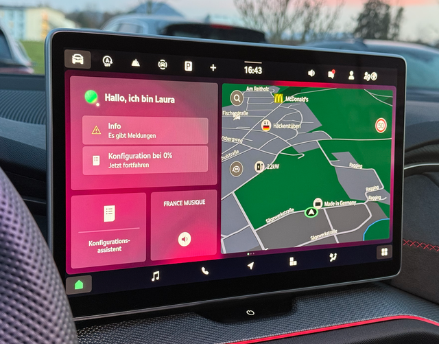 Touchscreen Display Skoda Kodiaq 2026 H10 RS 2.0 TSI 195kW 4x4 DSG