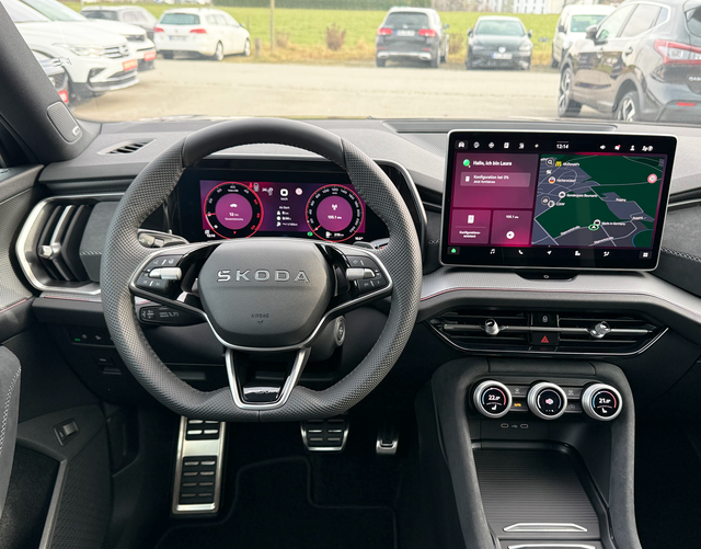 Innenraum Skoda Kodiaq SPORTLINE 2.0 TDI DSG 4x4 142 kW