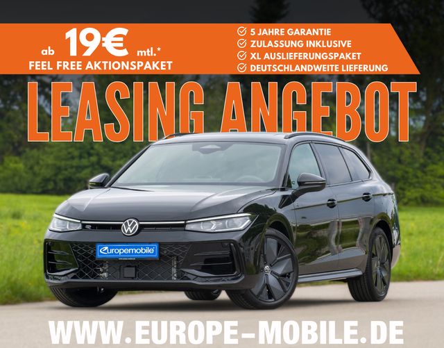 Volkswagen Passat Variant - 2026 R-Line 2.0 TDI SCR 4MOTION 193 DSG (Leasingaktion) MATRIX/PANO/HEAD/NAV/AHK/19