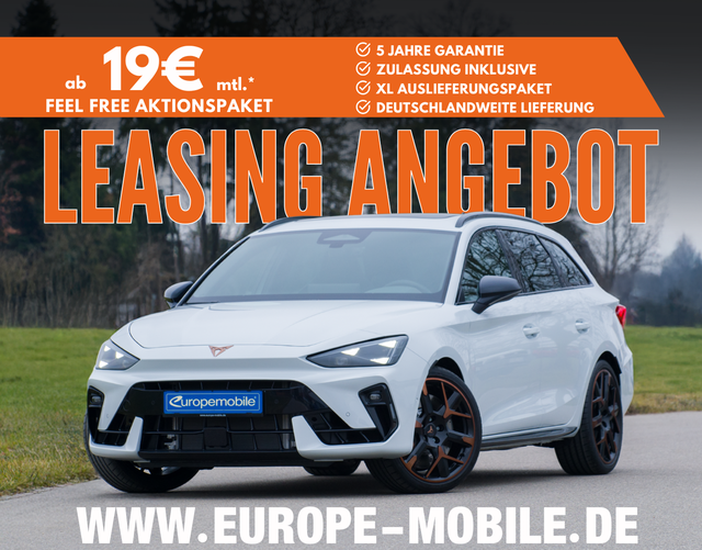 Cupra Leon - Sportstourer VZ EXTREME 2.0 TSI 245 kW DSG 4DRIVE (Leasingaktion) AKEBONO/PANO/NAV/AHK/INTELLI/MATRIX/5J.GARANTIE/SENN/UVM.