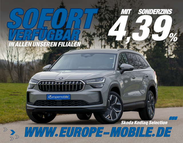 Skoda Kodiaq - SELECTION NAVI 2026 2.0 TDI 193 4x4 DSG (Vorlauf) NAV/20