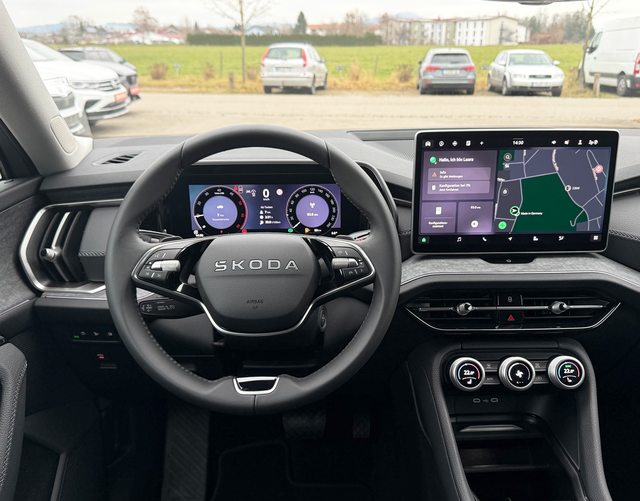 Innenraum Skoda Kodiaq SELECTION NAVI 2026 2.0 TDI 193 4x4 DSG