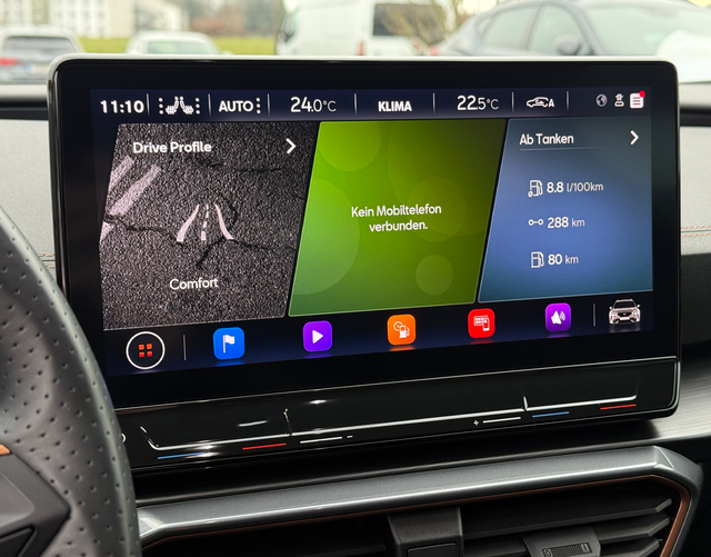 Touchscreen Display Cupra Formentor VZ (D2) 2.0 TSI 4Drive 310 PS DSG