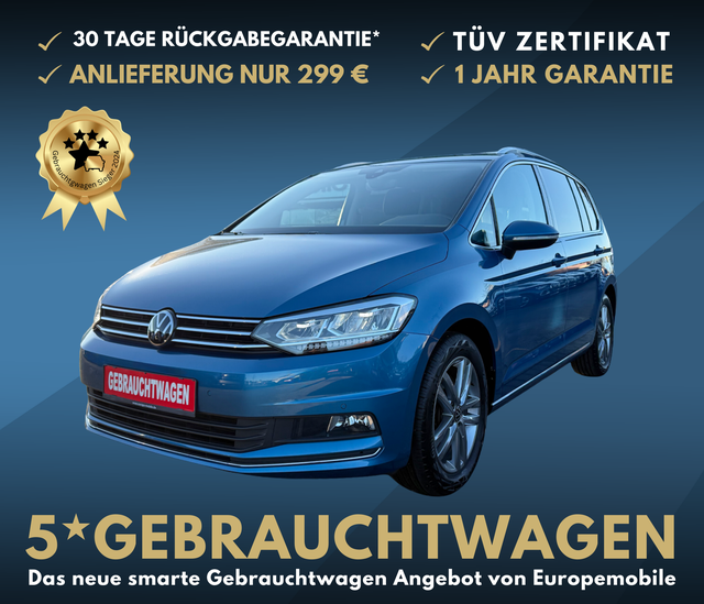 Volkswagen Touran - Highline 1.5 TSI 150 DSG |LED|NAV|VIRTUAL|EASY-OP.|ACC|CAM|17