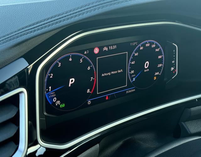 Digitales Cockpit Volkswagen T-Roc R-LINE + 1.5 TSI OPF 150 DSG