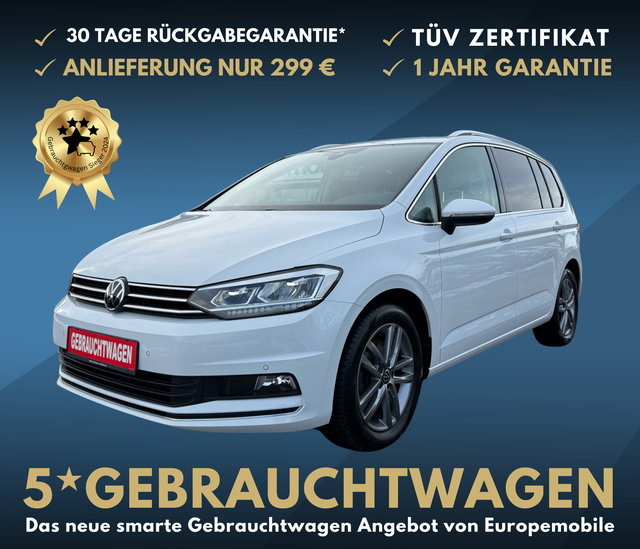 Volkswagen Touran - Highline 1.5 TSI 150 DSG |LED|NAV|VIRTUAL|EASY-OP.|ACC|CAM|17
