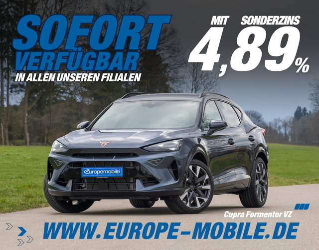 Cupra Formentor - VZ 2.0 TSI 333 DSG 4Drive (Lager) SENN/MATRIX/PANO/EASY/AHK/MEMORY/WINTER/UVM.