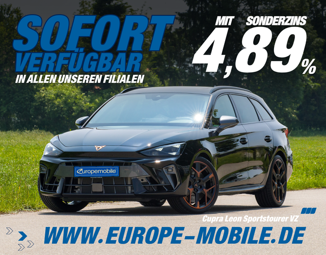 Cupra Leon - Sportstourer VZ EXTREME 2.0 TSI 245 kW DSG 4DRIVE (Lager) AKEBONO/PANO/NAV/AHK/INTELLI/MATRIX/5J.GARANTIE/SENN/UVM.