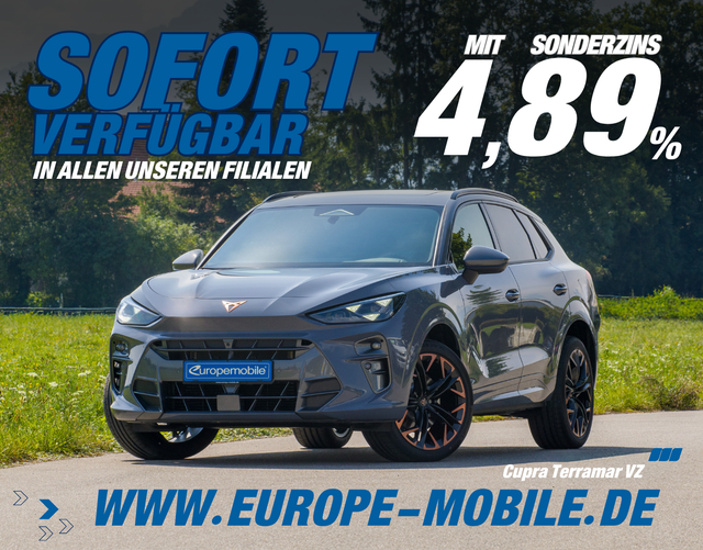 Cupra Terramar - 2026 VZ 2.0 TSI 195kW DSG 4Drive (Lager) XL/AHK/PANO/MATRIX/SENNH./5J.GARA./UVM.